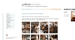 Desktop Screenshot of memoire-de-plan-les-ouates.ch